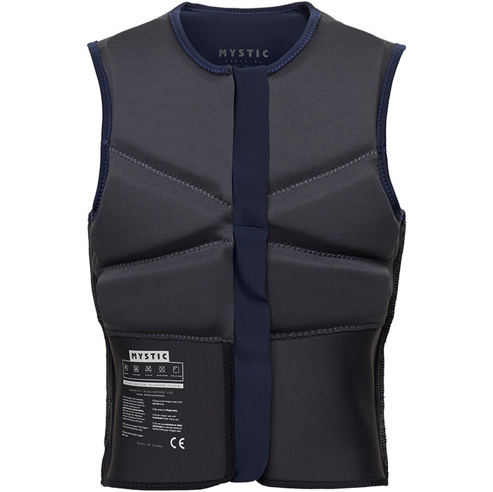 2024 Mystic Hombres Block Front Zip Chaleco De Impacto 35005.230212 - Navy